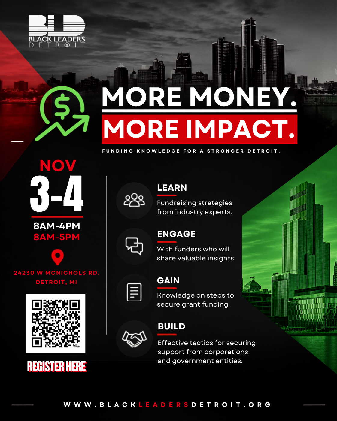 More Money. More Impact.